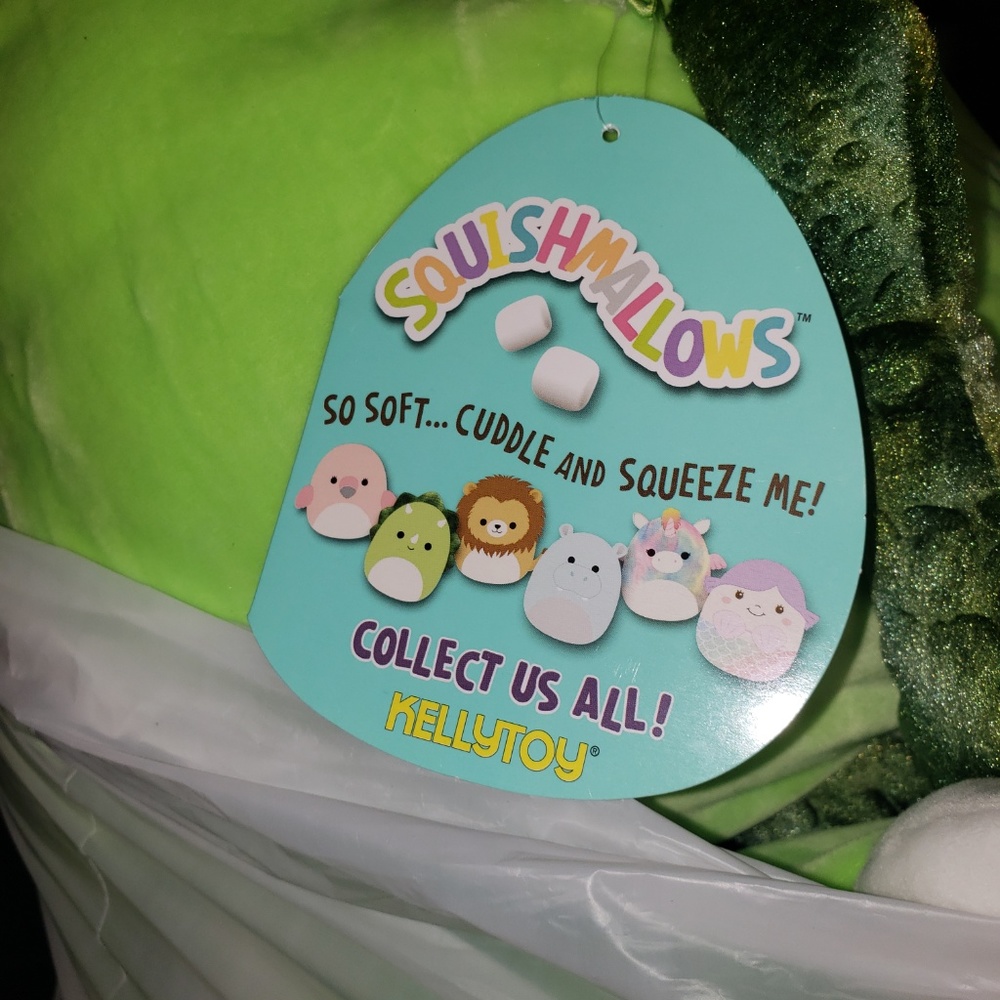 Dinosaur Squishmallow 16” Plush Pillow - Picture 5 of 6